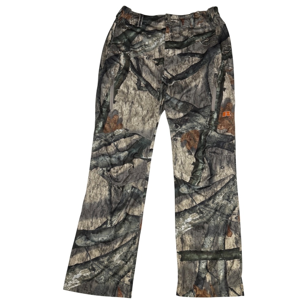 Russell Outdoors Zephyr L3 Pant Mens XL Camo APX G2 Mossy Oak Hunting Trousers